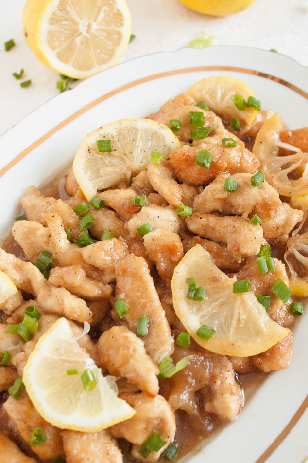 Light and flavorful Lemon Chicken 